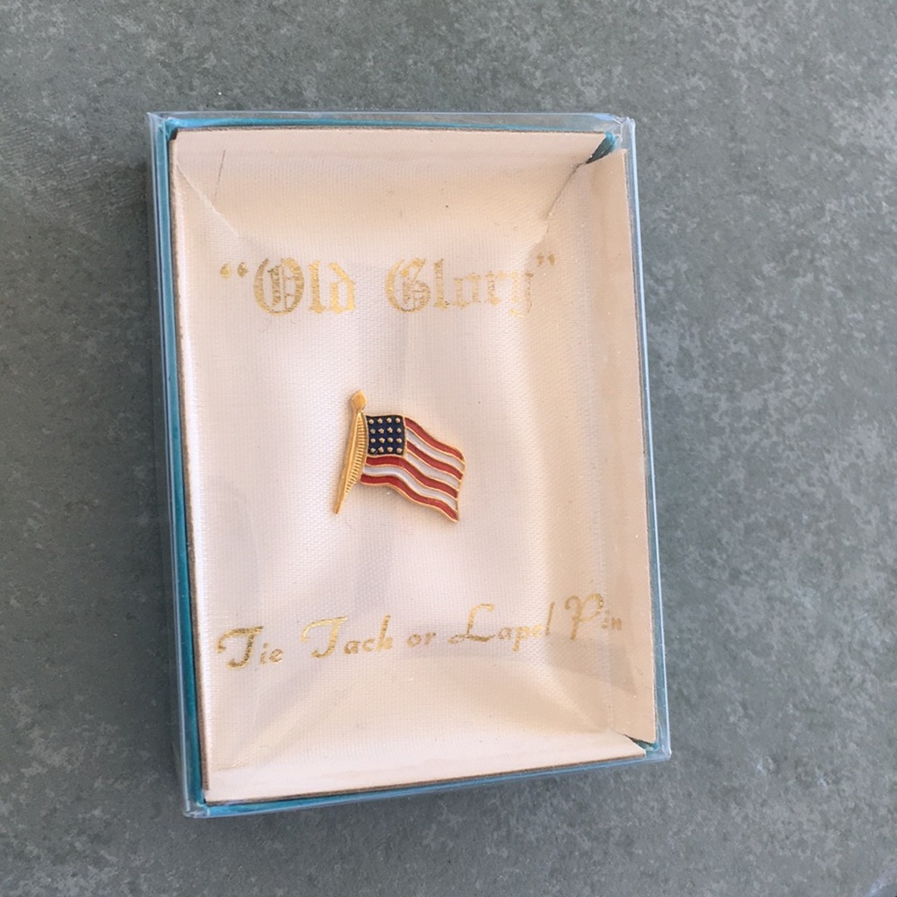 Lapel Pin or tie jack the American Flag Old Glory
